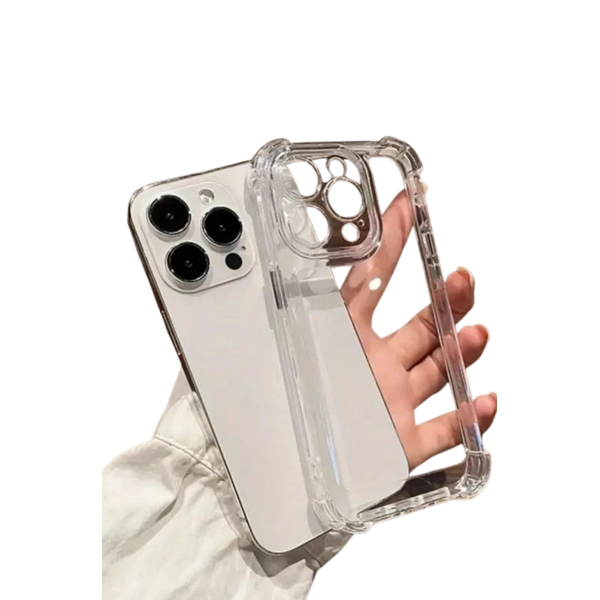 Transparant Antishock Hoesje voor iPhone 16 pro &ndash; Silicone, Flexibel, Helder &amp; Extra Sterk | Telefoonstar – foto 4