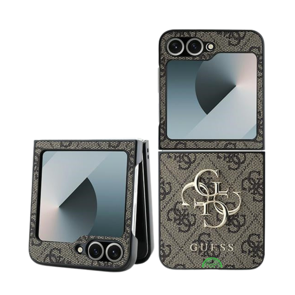 Hoesje voor Samsung Z Flip 7 FE Bruin Guess slank en lichtgewich – foto 8