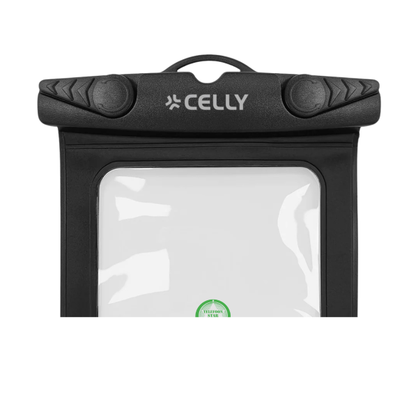 Celly Universele Waterdichte Telefoonhoes Zwart IPX8 &ndash; Geschikt voor iPhone 18 Serie tot 7 Inch – foto 3