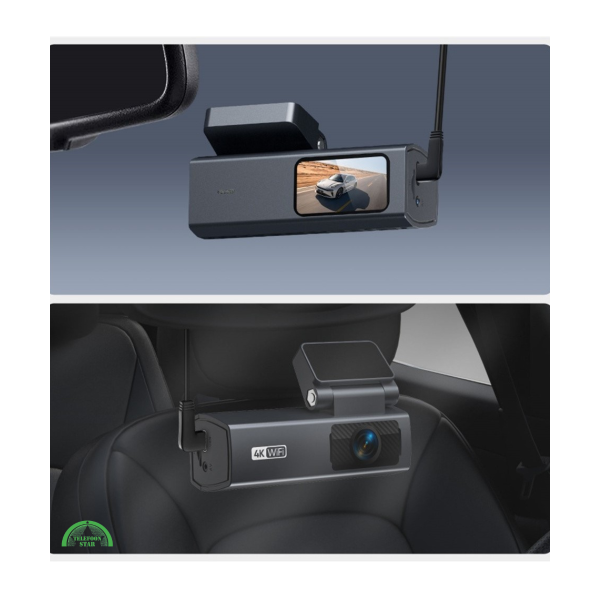 4K WiFi Dashcam Voor Auto Met Achtercamera &ndash; Ultra HD Dashboard Camera Met App Bediening – foto 7