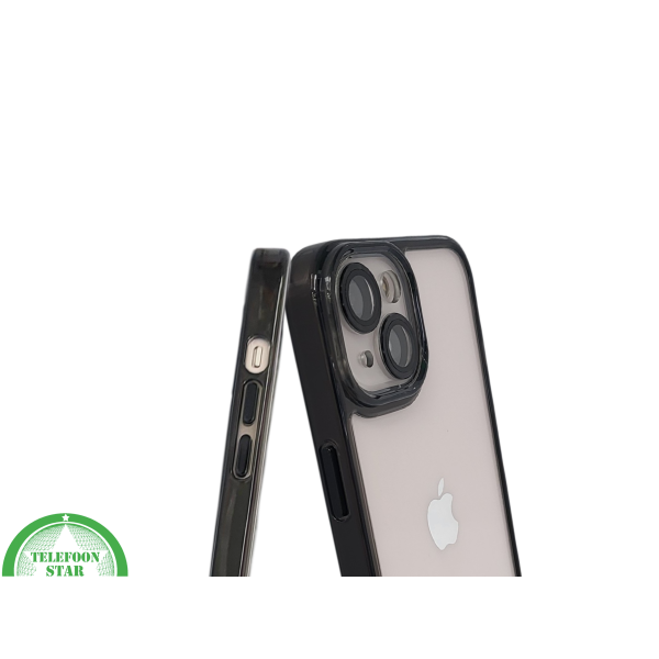 Protectcase iPhone 13 / 14 Transparant Hoesje met Zwarte Rand &ndash; Slanke Bescherming – foto 6