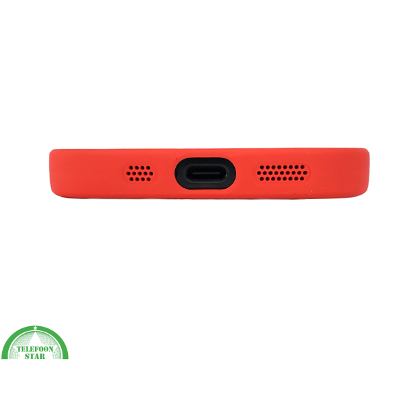 iPhone 16 Pro Rood Hoesje &ndash; Mat Design met Verhoogde Camerabescherming – foto 4