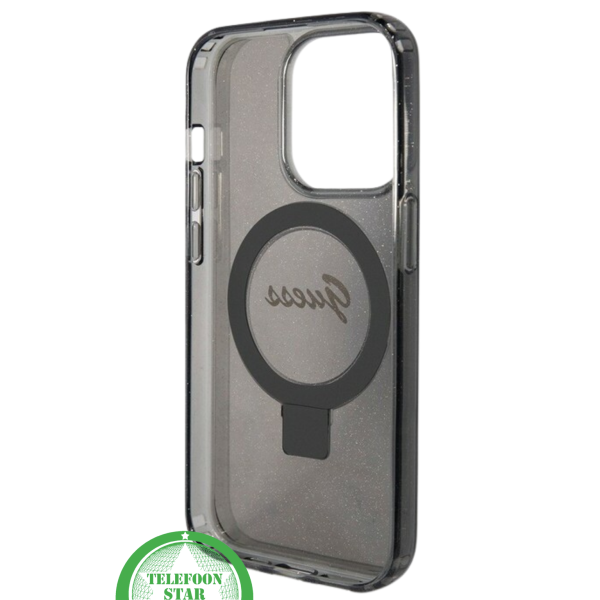 Transparant Hoesje met Zwarte Ringhouder iPhone 15 Pro Max – foto 3