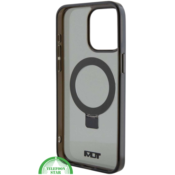 donkergrijze iPhone 16 Pro hoesje met magnetische ringhouder – foto 3