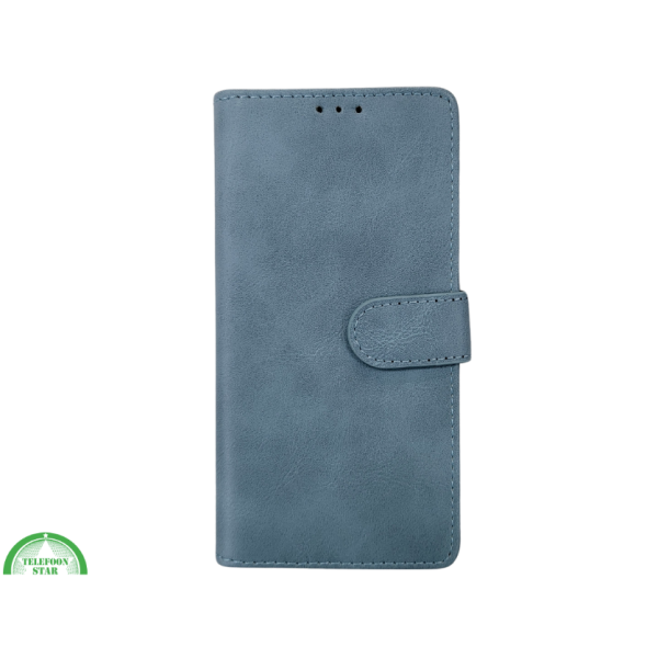 Hoesje vooor iPhone 17e Boek Case Leer Wallet Case Donkerblauw – foto 8
