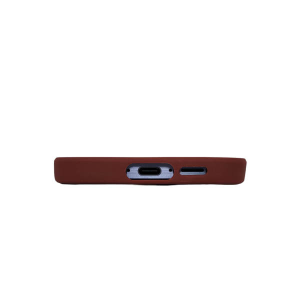 Samsung Galaxy A56 Hoesje Roodbruin &ndash; Luxe Siliconen Schokbestendige Backcover – foto 4