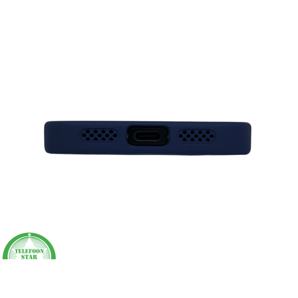 iPhone 16 hoesje blauw transparant cover met MagSafe ring en bescherming – foto 5