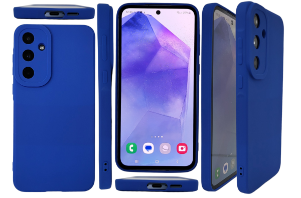 Blauwe Hoesje voor Samsung Galaxy A56 Stijlvolle Bescherming