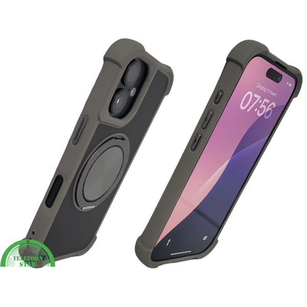 iPhone 16 hoesje robuust met MagSafe ring en schokbestendige bescherming – foto 2