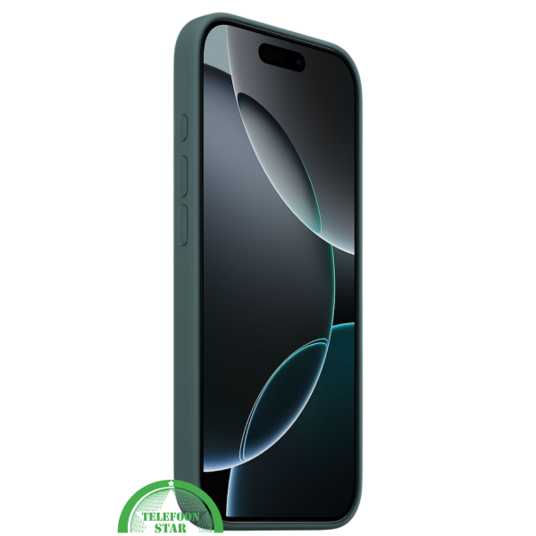 Hoesje 16 pro donkergroene siliconen  – foto 3