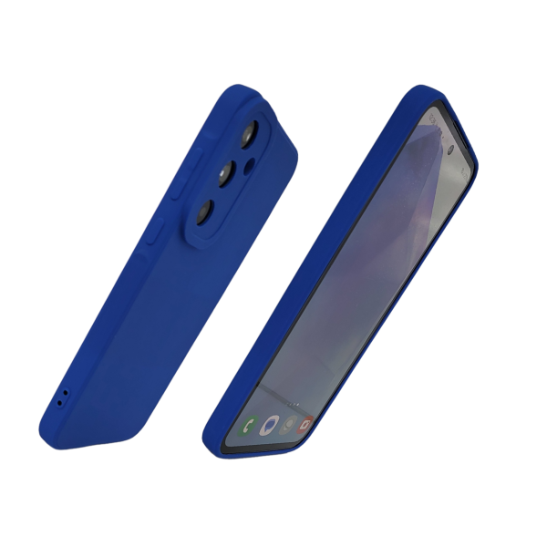 Hoesje voor Samsung Galaxy A37 Blauwe TPU siliconen Stijlvolle Bescherming – foto 2