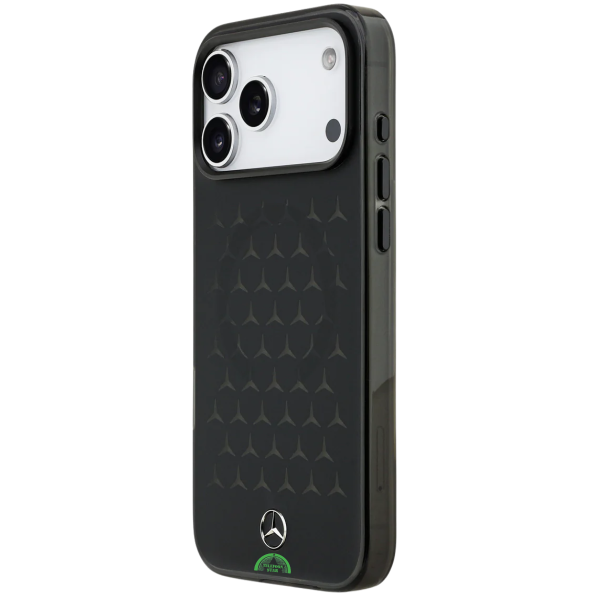Hoesje voor iPhone 17 Pro Max Smoke black Stealth Pattern Shield Case – foto 2