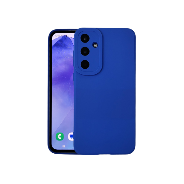 Hoesje voor Samsung Galaxy A37 Blauwe TPU siliconen Stijlvolle Bescherming – foto 3