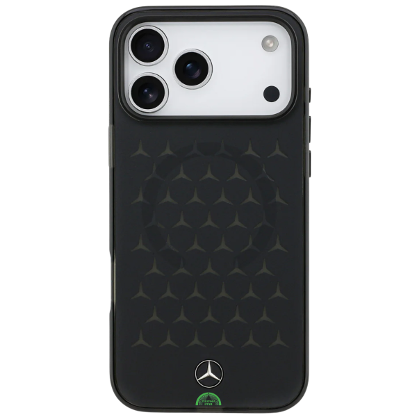 Hoesje voor iPhone 17 Pro Max Smoke black Stealth Pattern Shield Case – foto 3