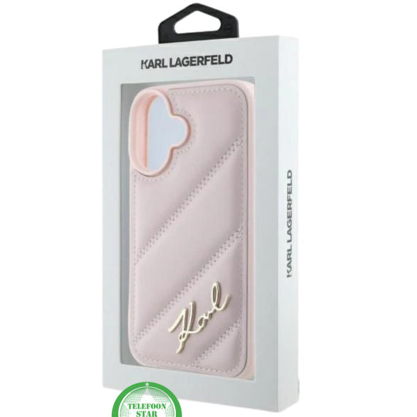 Hoesje voor iPhone 16 Luxe Roze Leren &ndash; Elegant Design met Subtiele Glans – foto 4
