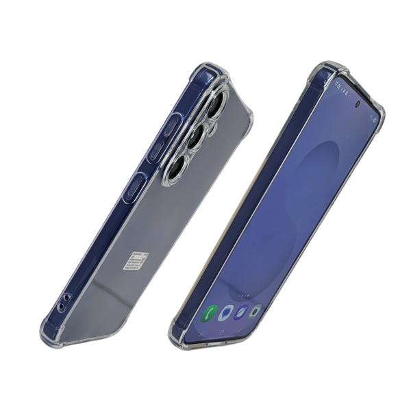 Samsung Galaxy S25 Edge Transparant Hoesje &ndash; Schokbestendig &amp; Flexibel – foto 3