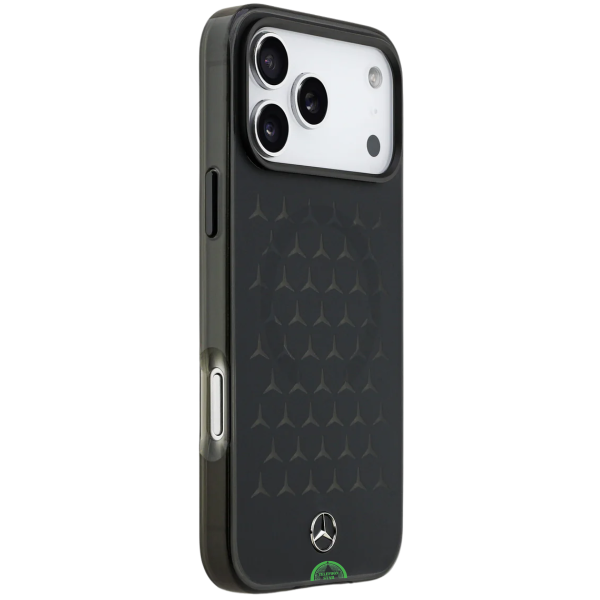 Hoesje voor iPhone 17 Pro Max Smoke black Stealth Pattern Shield Case – foto 4