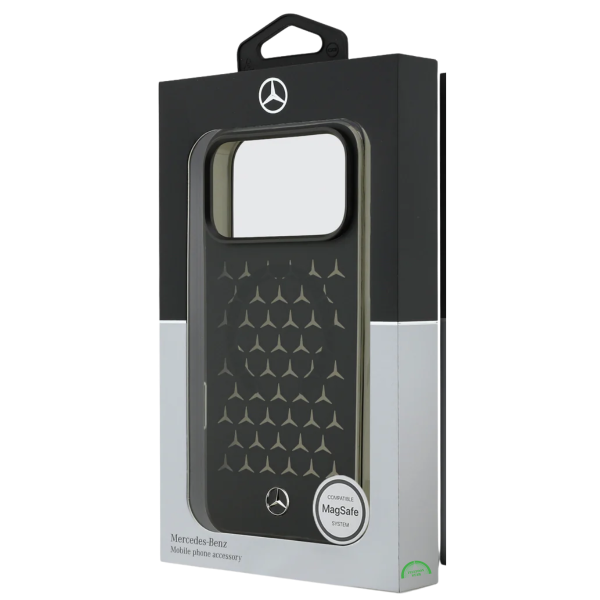 Hoesje voor iPhone 17 Pro Max Smoke black Stealth Pattern Shield Case – foto 7