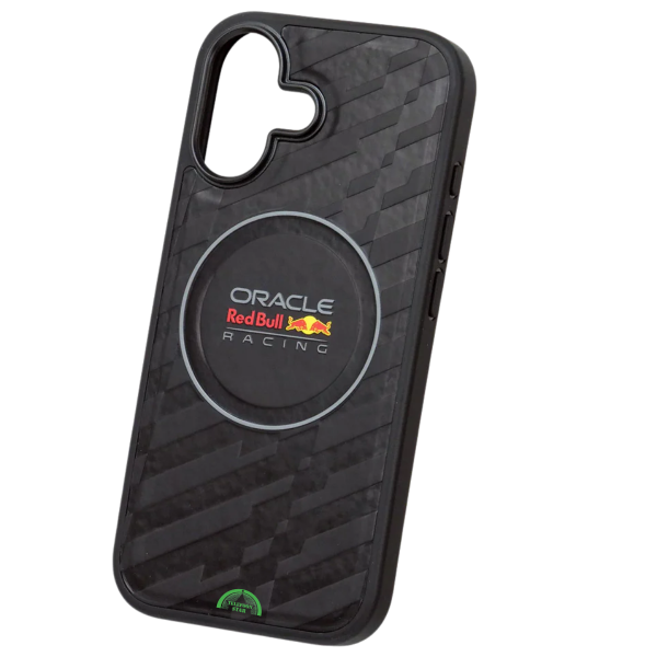 Hoesje iPhone 17 Zwart Sterk Backcover Sportieve Beschermcase met Magneet &amp; Gripring – foto 3