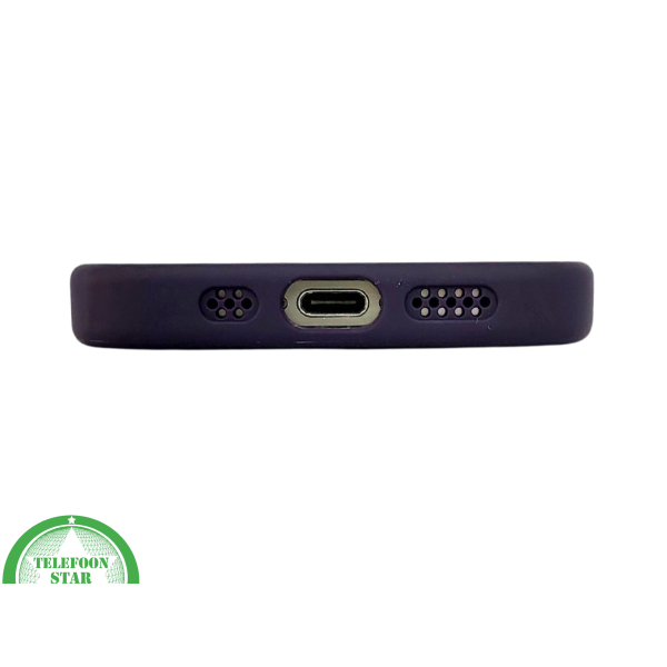 Transparant Paars iPhone 15 Pro Hoesje met MagSafe &ndash; Modern &amp; Magnetisch | Telefoonstar.nl – foto 4