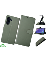A26 Olijfgroen Boek Klap hoesjes Leer Stijlvolle en Beschermende Wallet Case