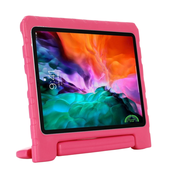 iPad Air 11 (2026, 2025 &amp; 2024) Kinder hoesje Met Handvat Rood – foto 3