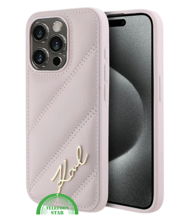 Hoesje voor iPhone 16 Pro Max Luxe Hoesje Roze &ndash; Stijlvolle Bescherming met Elegant Design