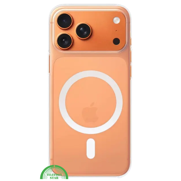 Silicone Hoesje voor  iPhone 17 Pro &ndash;  MagSafe &amp; Schokbestendig, Flexibel, Helder &amp; Extra Sterk, transparant en  | Telefoonstar – foto 5