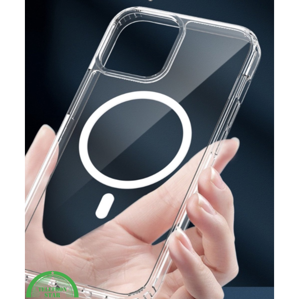 Hoesje voor iPhone 11 Silicone, Slank, Sterk &amp; Transparant MagSafe – foto 2