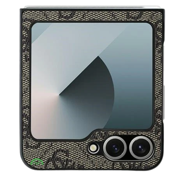 Hoesje voor Samsung Z Flip 7 FE Bruin Guess slank en lichtgewich – foto 3