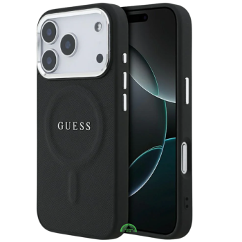 Hoesje voor iPhone 17 Pro Zwart met Grip & Camera-rand