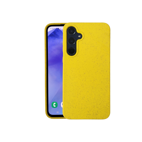 Hoesje voor Samsung A57 Geel Slank en lichtgewicht TPU-siliconen – foto 3