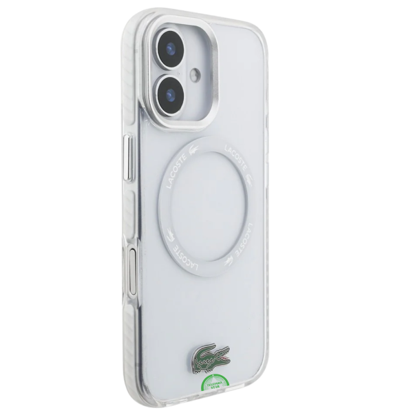 Hoesje iPhone 17 Wit Sterk Slank met Magnetische Ring ClearMag SoftCase – foto 2
