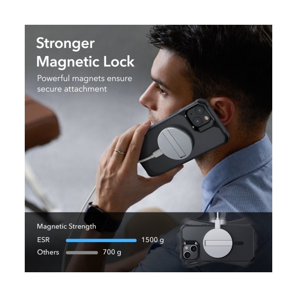 iPhone 14 Armor HaloLock hoesje zwart – foto 4
