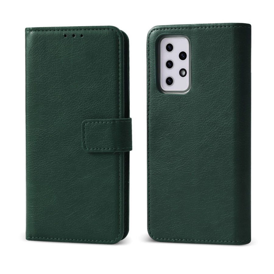 Bookcase Hoesje Oppo A60/A40 | Functionele Bescherming | Groen
