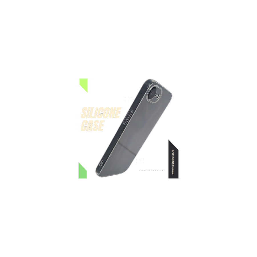 Antishock Hoesje voor iPhone 16E (2025) Slank &amp; Schokabsorberend Transparante Cove
