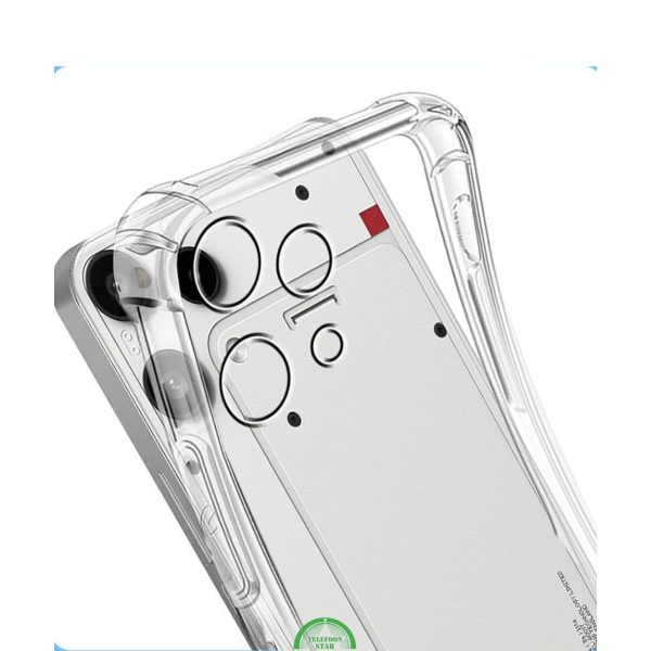 Hoesje voor Nothing Phone 3a Lite Anti-Shock Transparant – foto 2