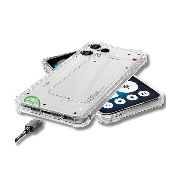Hoesje voor Nothing Phone 3a Lite Anti-Shock Transparant – foto 3