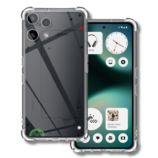 Hoesje voor Nothing Phone 3a Lite Anti-Shock Transparant – foto 4