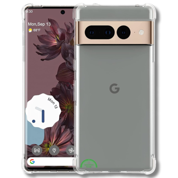 Hoesje voor Google Pixel 8 Transparant Anti-Shock Siliconen Backcover – foto 4