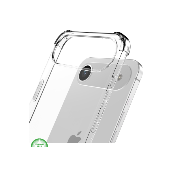 Silicone Hoesje voor iPhone 17 Air Transparant Anti-Shock, Flexibele TPU Case &amp; Slank | Telefoonstar – foto 2