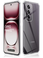 Antishock Case Oppo Reno 12 5G | Hoogwaardige bescherming | Transparant
