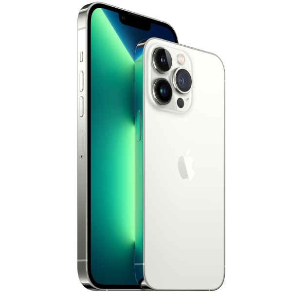iPhone 13 Pro Max 128 GB Zilver – foto 2