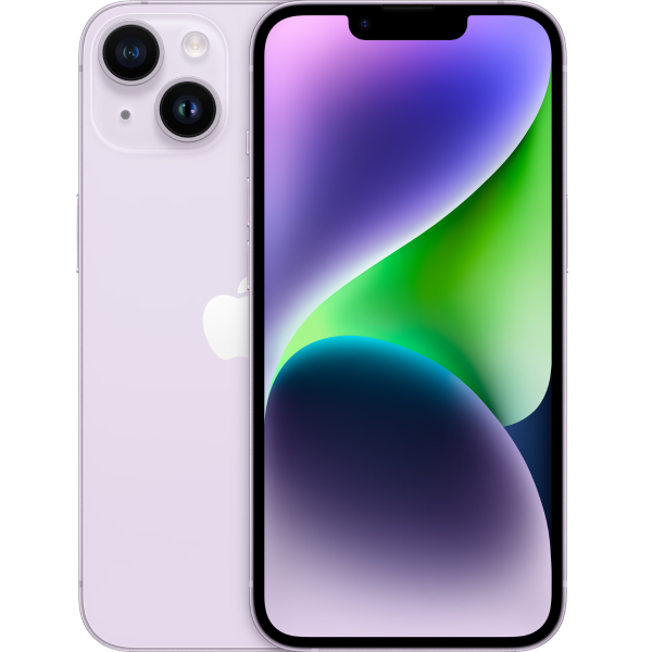 iPhone 14 128 GB Paars – foto 2
