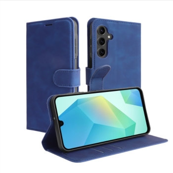 Bookcase Hoesje Samsung Galaxy A16 | Functionele Bescherming | Blauw