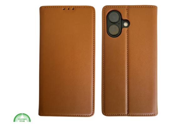 Wallet Case Licht Bruin IPhone 16