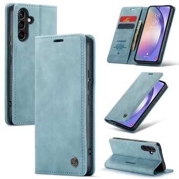 Bookcase Oppo Reno 12/12 Pro | Functioneel hoesje Oppo | Wallet case | Lichtblauw