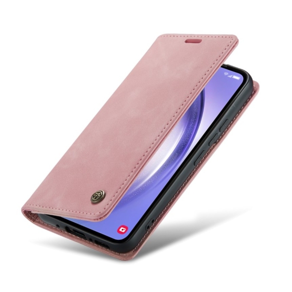 Bookcase Samsung S24 FE | Functioneel Hoesje Samsung | Wallet case | Roze – foto 4