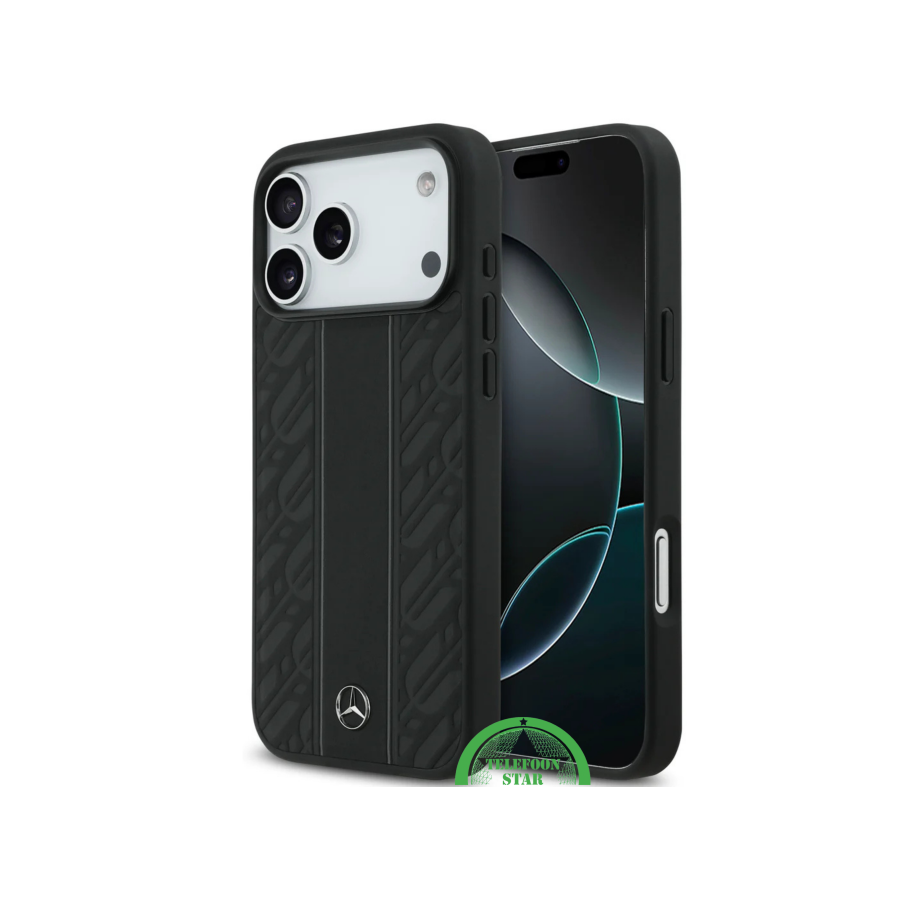 Hoesje iPhone 17 Pro Black Edition-Mercedes-Benz | Luxe Bescherming in Sportief Design
