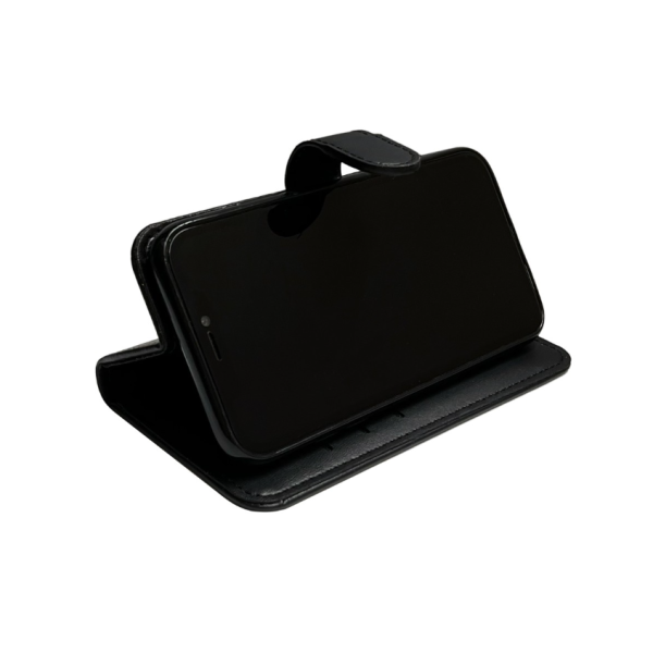 Oppo A18 boek case met Pasjes Zwart – foto 5